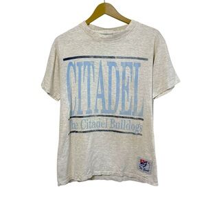 Vintage The Game Single Stitch Gray Blue Graphic Tee Shirt Sporty